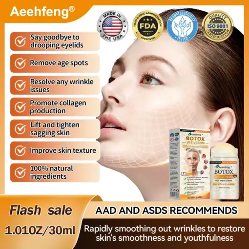 𝐀𝐞𝐞𝐡𝐟𝐞𝐧𝐠® 𝐁𝐎𝐓𝐎𝐗 𝐁𝐞𝐞 𝐕𝐞𝐧𝐨𝐦 𝐒𝐤𝐢𝐧 𝐑𝐞𝐩𝐚𝐢𝐫 𝐂𝐫𝐞𝐚𝐦