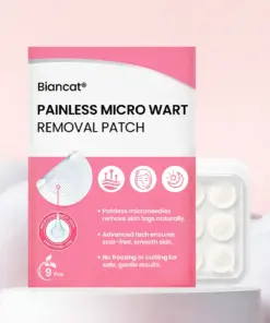 Biancat® Painless Micro Wart Removal Patch