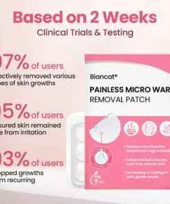 Biancat® Painless Micro Wart Removal Patch