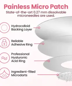 Biancat® Painless Micro Wart Removal Patch