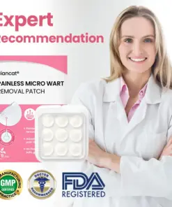 Biancat® Painless Micro Wart Removal Patch