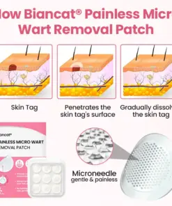 Biancat® Painless Micro Wart Removal Patch