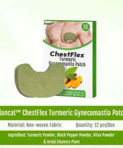 Biancat™ ChestFlex Turmeric Gynecomastia Patch