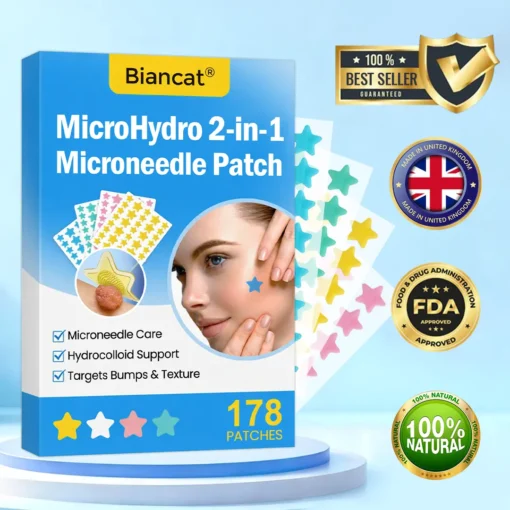 Biancat® MicroHydro 2-in-1 Microneedle Patch