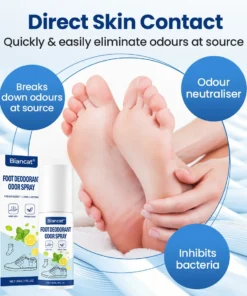 Biancat® Foot Deodorant Odor Spray