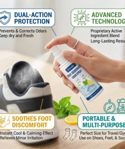 Biancat® Foot Deodorant Odor Spray