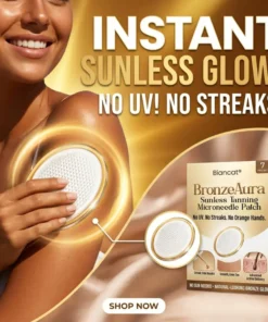 Biancat® BronzeAura Sunless Tanning Microneedle Patch