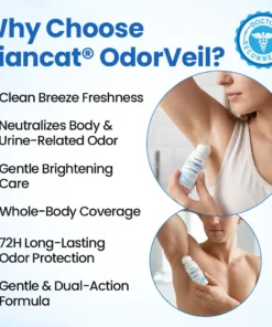 Biancat® OdorVeil Whole Body Odor Care Roll-On