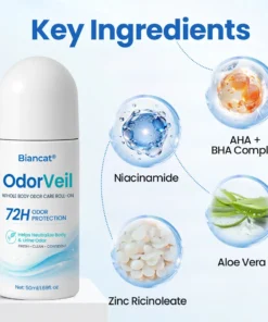 Biancat® OdorVeil Whole Body Odor Care Roll-On