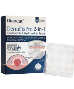 Biancat® DermFixPro 2-in-1 Microneedle & Hydrocolloid Patch