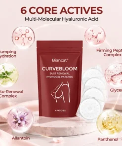 Biancat® CurveBloom Bust Renewal Hydrogel Patches