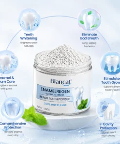 Biancat® EnamelRegen Advanced Mineral Repair Tooth Powder