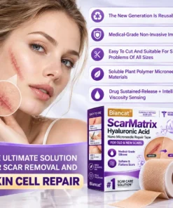 Biancat® ScarMatrix Hyaluronic Acid Nano Microneedle Repair Tape
