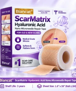 Biancat® ScarMatrix Hyaluronic Acid Nano Microneedle Repair Tape