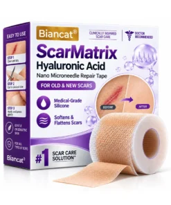 Biancat® ScarMatrix Hyaluronic Acid Nano Microneedle Repair Tape