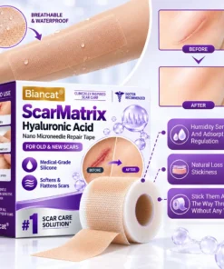 Biancat® ScarMatrix Hyaluronic Acid Nano Microneedle Repair Tape