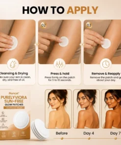 Biancat®PurelyViora Sun-Free Glow Patches